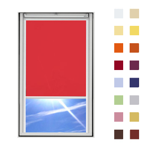 Dachfensterrollo - rot (DF12)