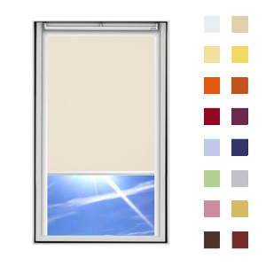 Dachfensterrollo für VELUX Fenster - beige (DF2)
