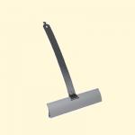 PVC-Aufhaengeprofil mit Feder 160 mm
