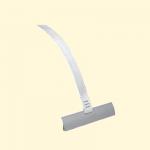 PVC-Aufhaengeprofil mit Nagelgurt 160 mm